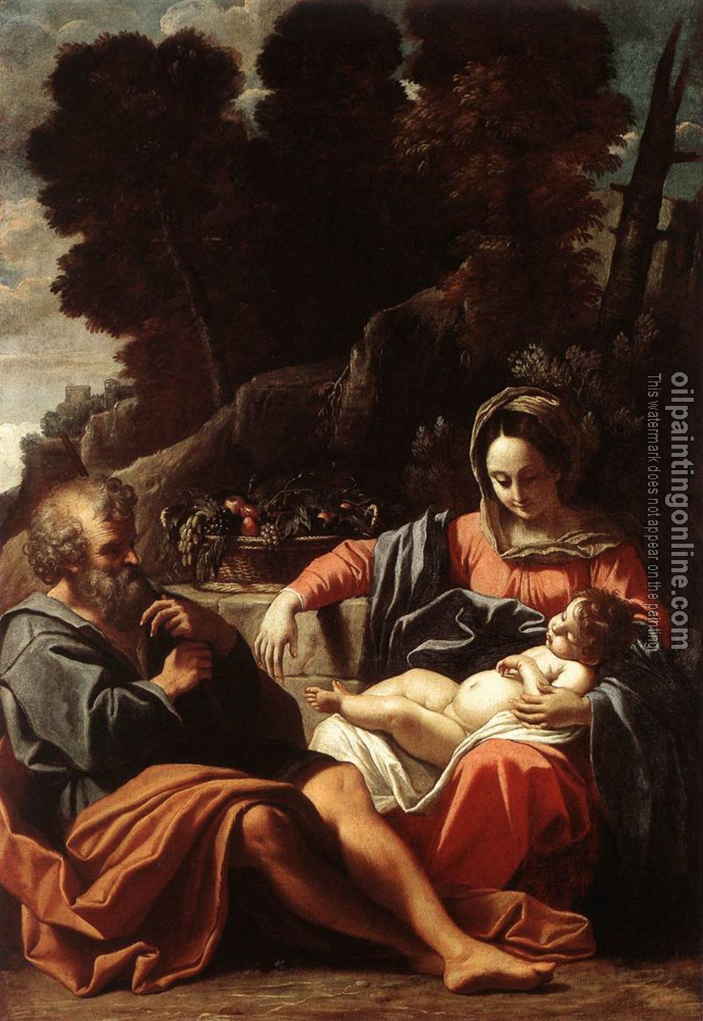 Badalocchio, Sisto - The Holy Family